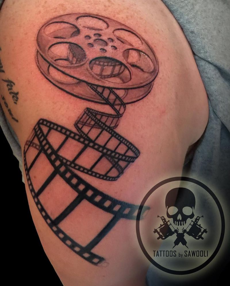 30 Exciting Film Reel Tattoos For Your Inspiration