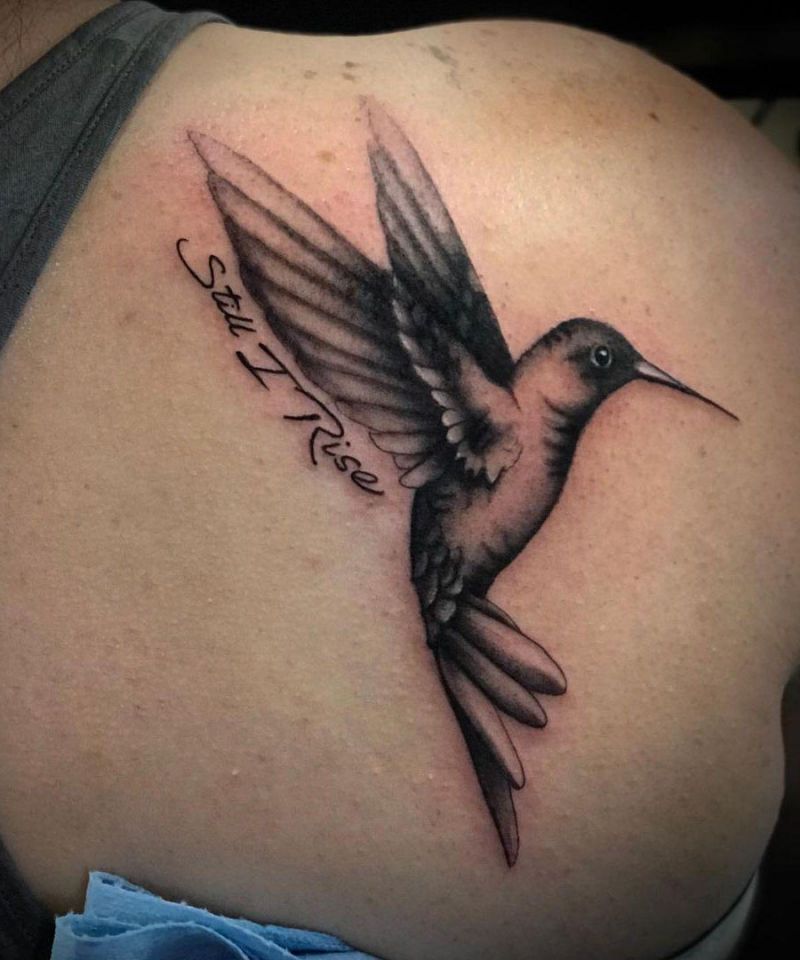 30 Pretty Still I Rise Tattoos Give You Courage
