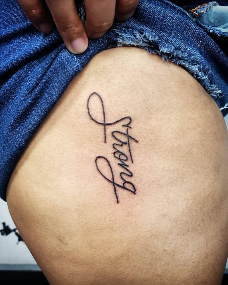 30 Pretty Strong Tattoos Give You Courage