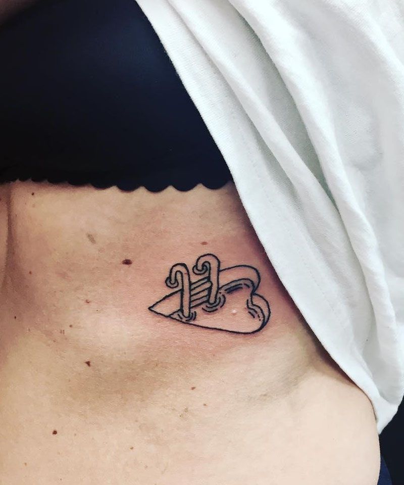 30 Pretty Swimming Pool Tattoos You Can Copy