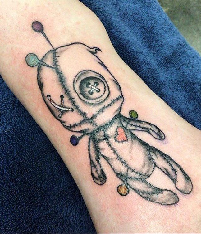 30 Unique Voodoo Doll Tattoos For Your Inspiration