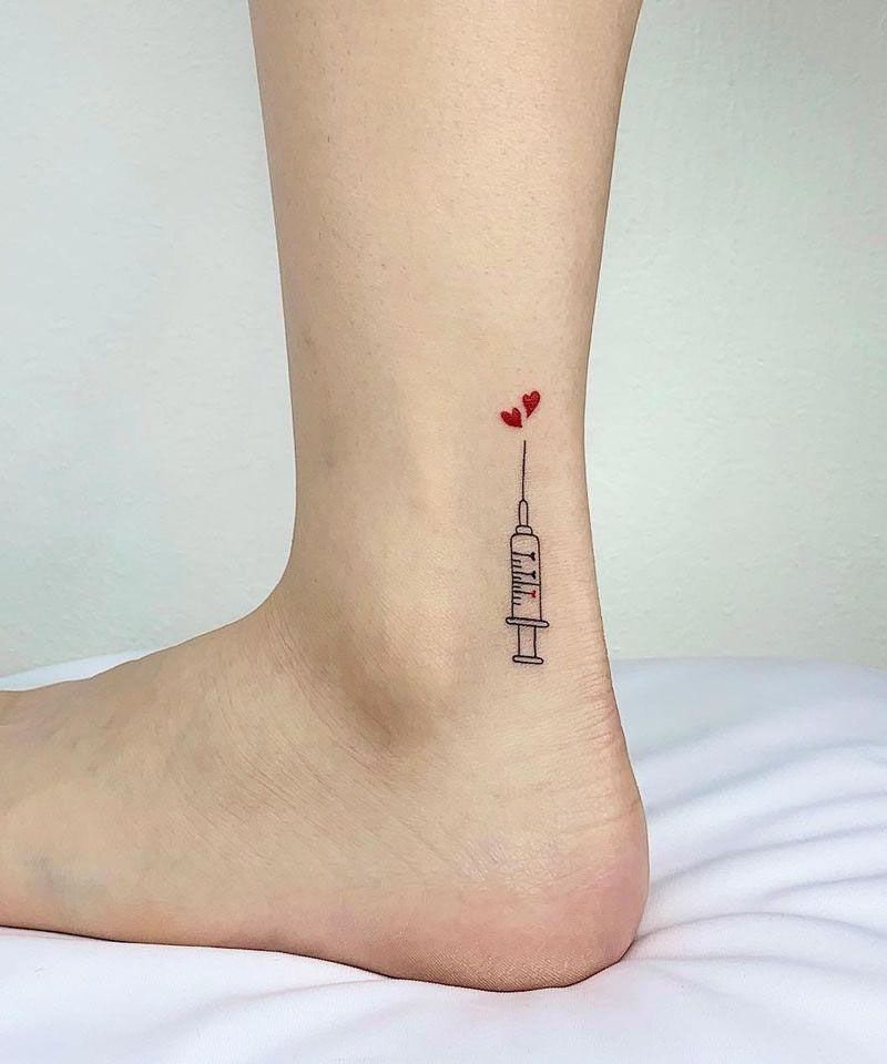 30 Pretty Ankle Tattoos You Can Copy