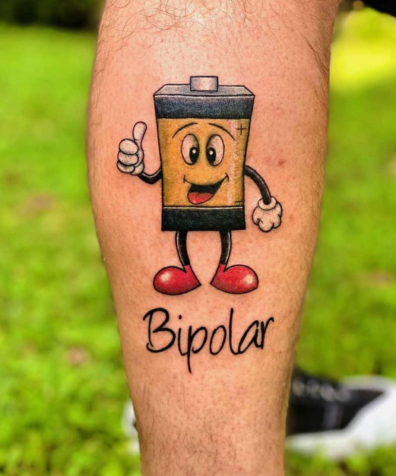 30 Unique Battery Tattoos You Must Love