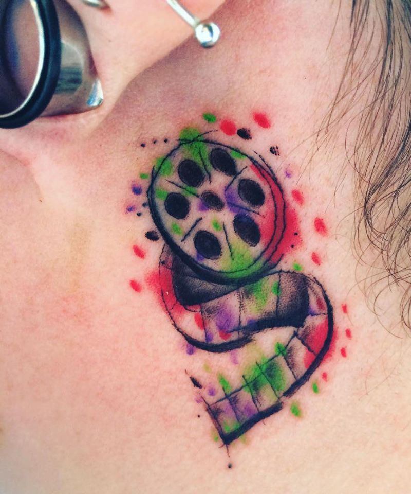 30 Exciting Film Reel Tattoos For Your Inspiration