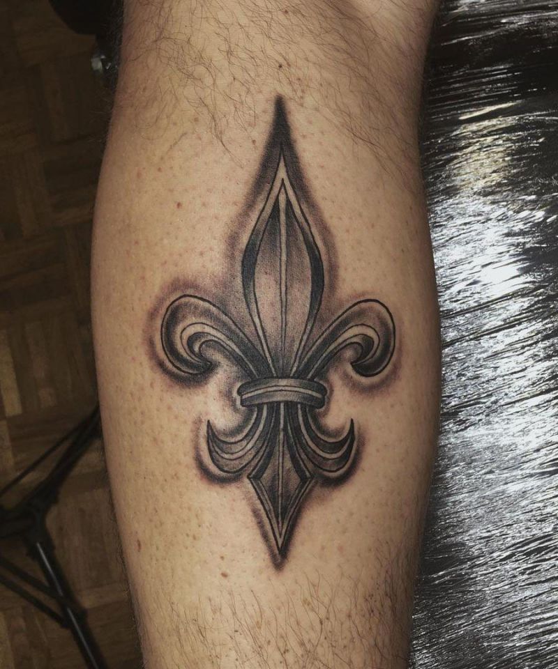 30 Pretty Fleur De Lis Tattoos You Must Love