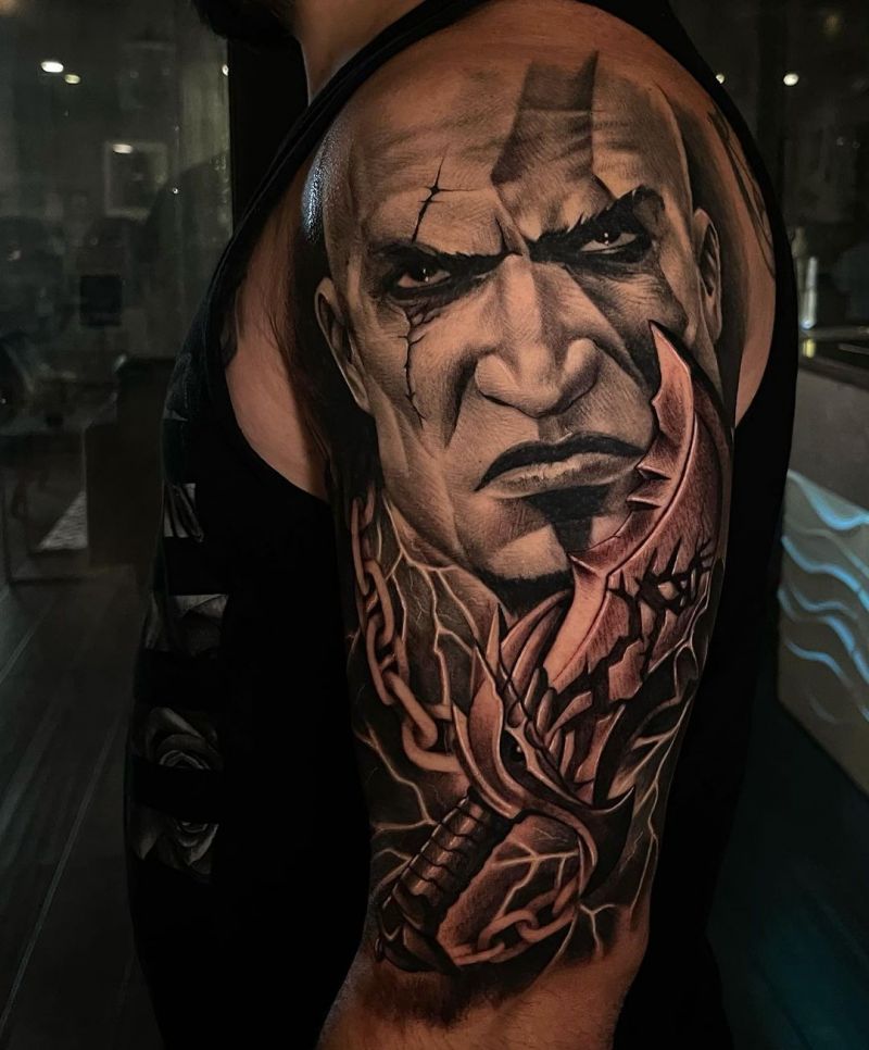 30 Unique God of War Tattoos You Must Love