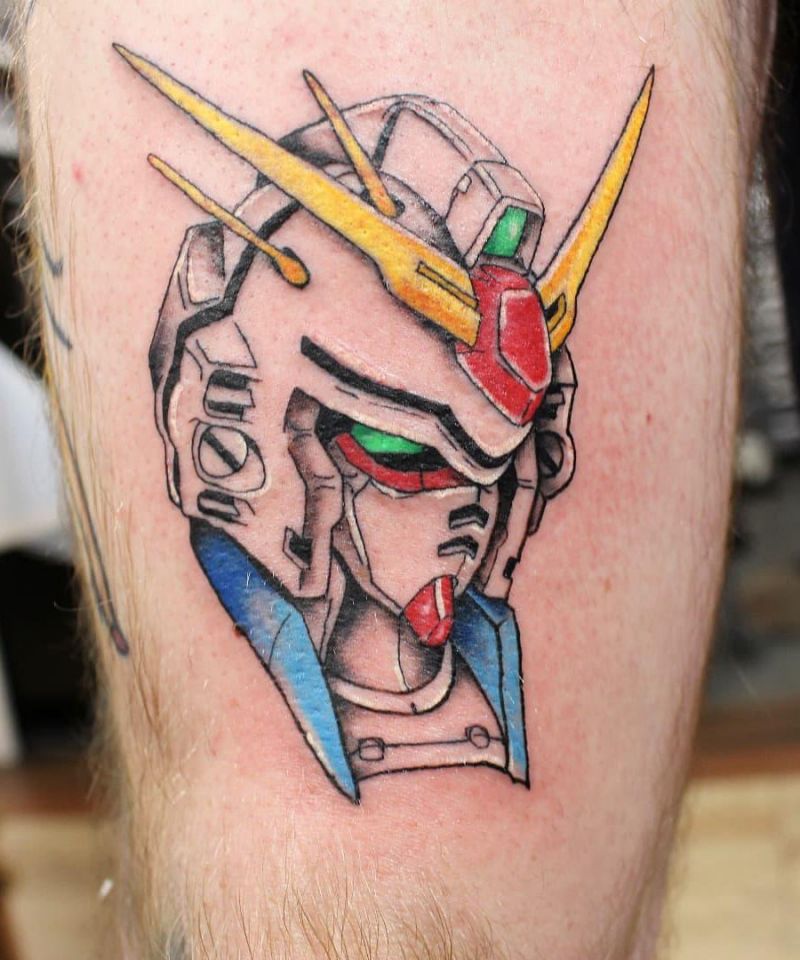 30 Exciting Gundam Tattoos for Your Inspiration