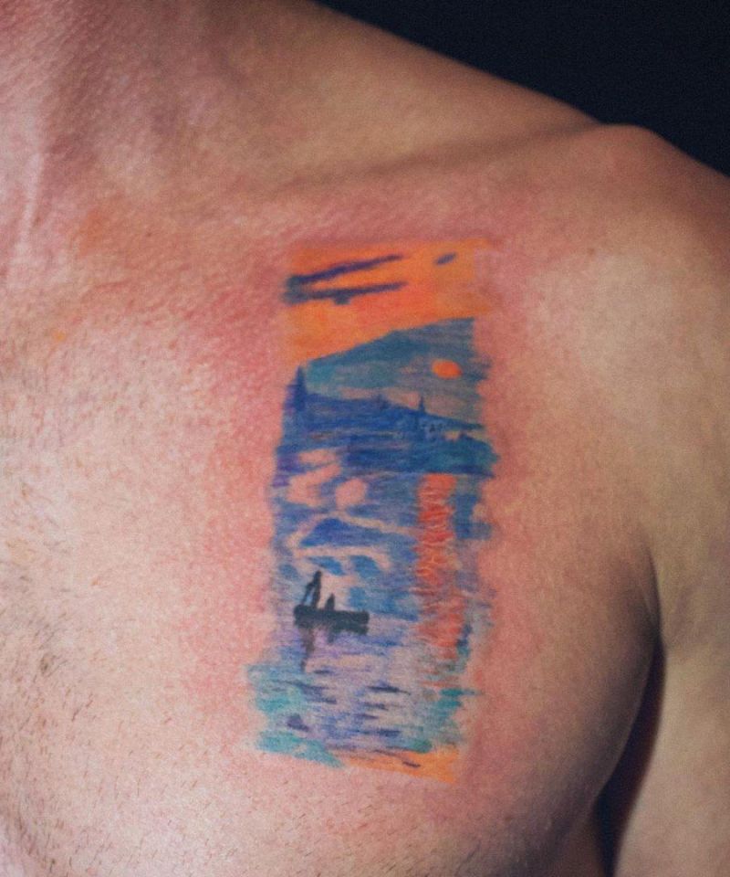 30 Pretty Monet Tattoos For Your Inspiration