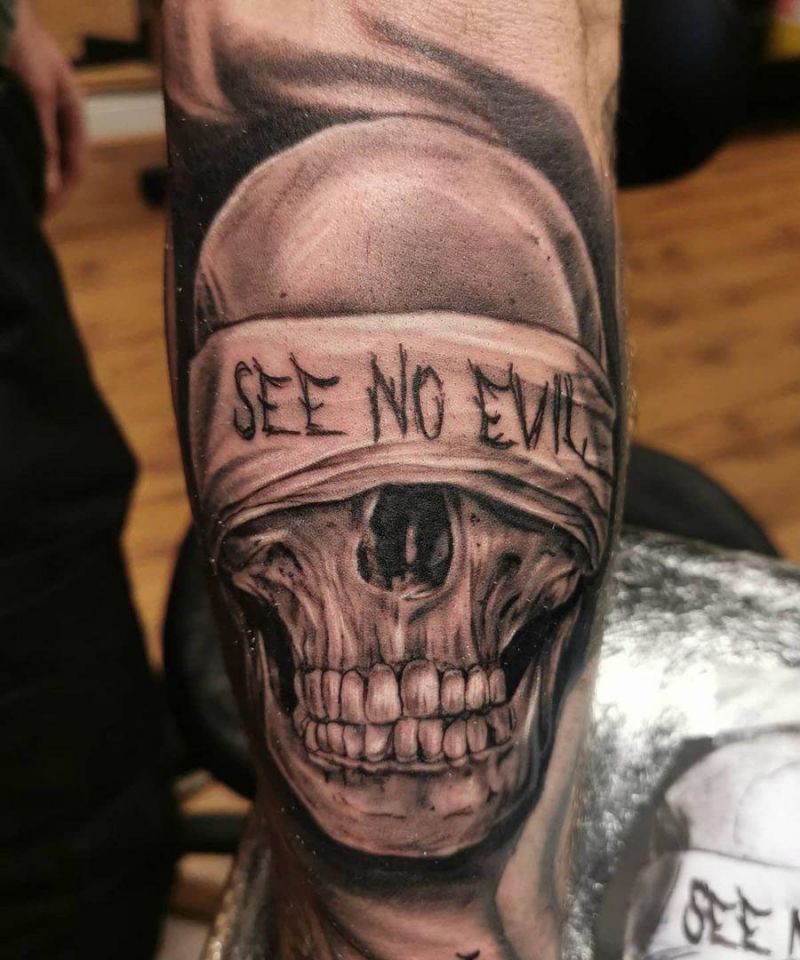 30 Unique See No Evil Tattoos You Must Love