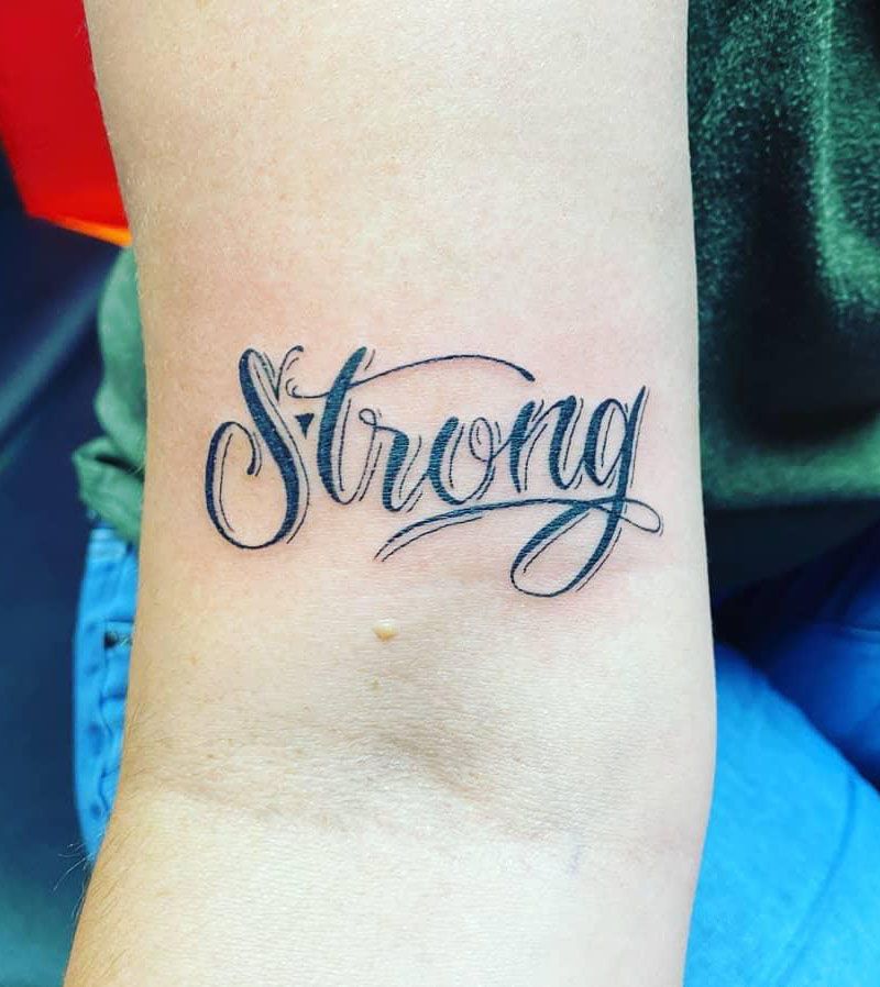 30 Pretty Strong Tattoos Give You Courage