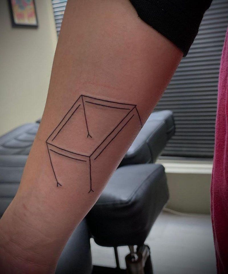 30 Unique Table Tattoos For Your Inspiration