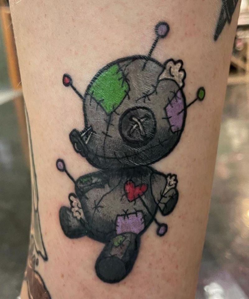 30 Unique Voodoo Doll Tattoos For Your Inspiration