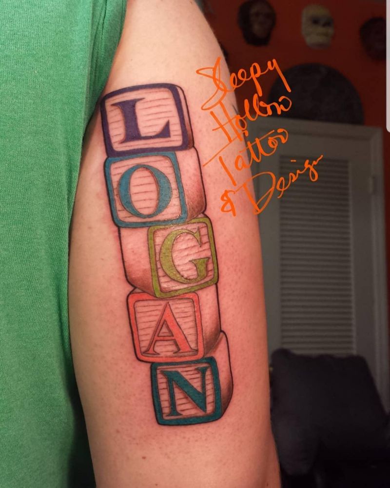 30 Unique Blocks Tattoos You Can Copy