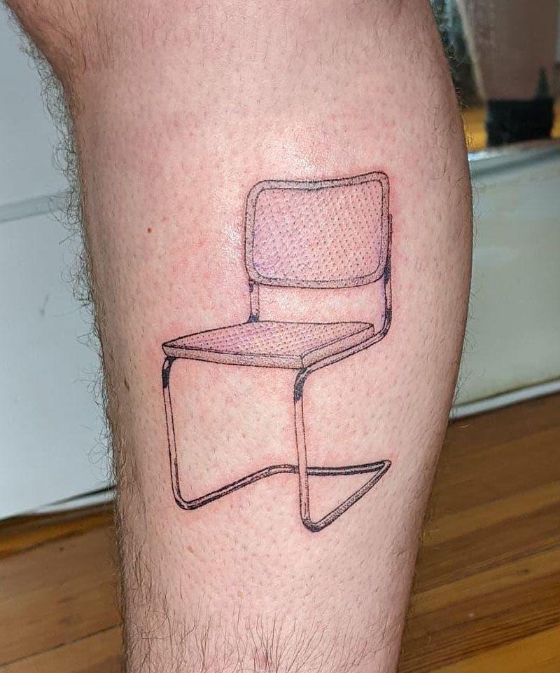 30 Unique Chair Tattoos You Must Love