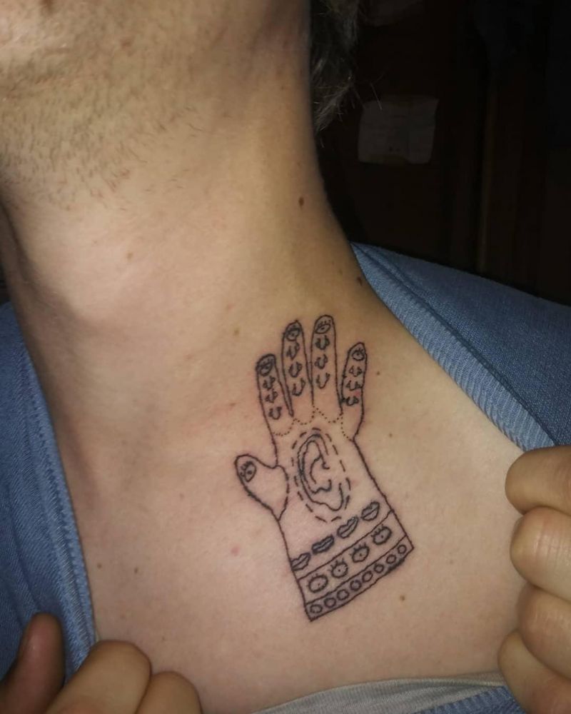 30 Unique Glove Tattoos to Inspire You