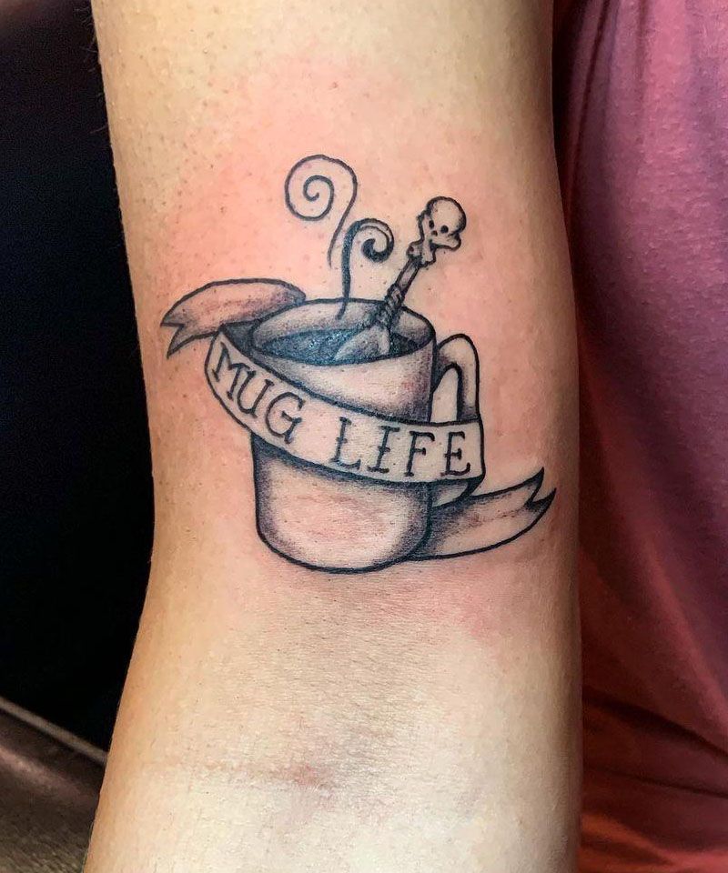 30 Unique Mug Tattoos You Must Love