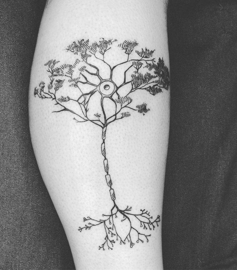 30 Unique Neuron Tattoos You Can Copy