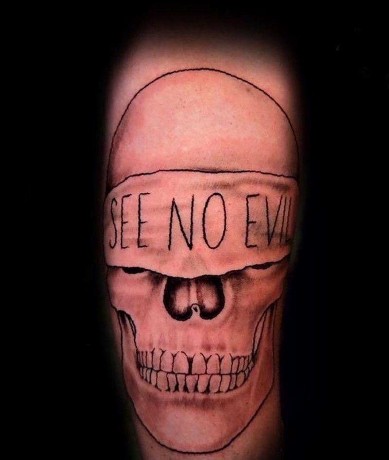 30 Unique See No Evil Tattoos You Must Love