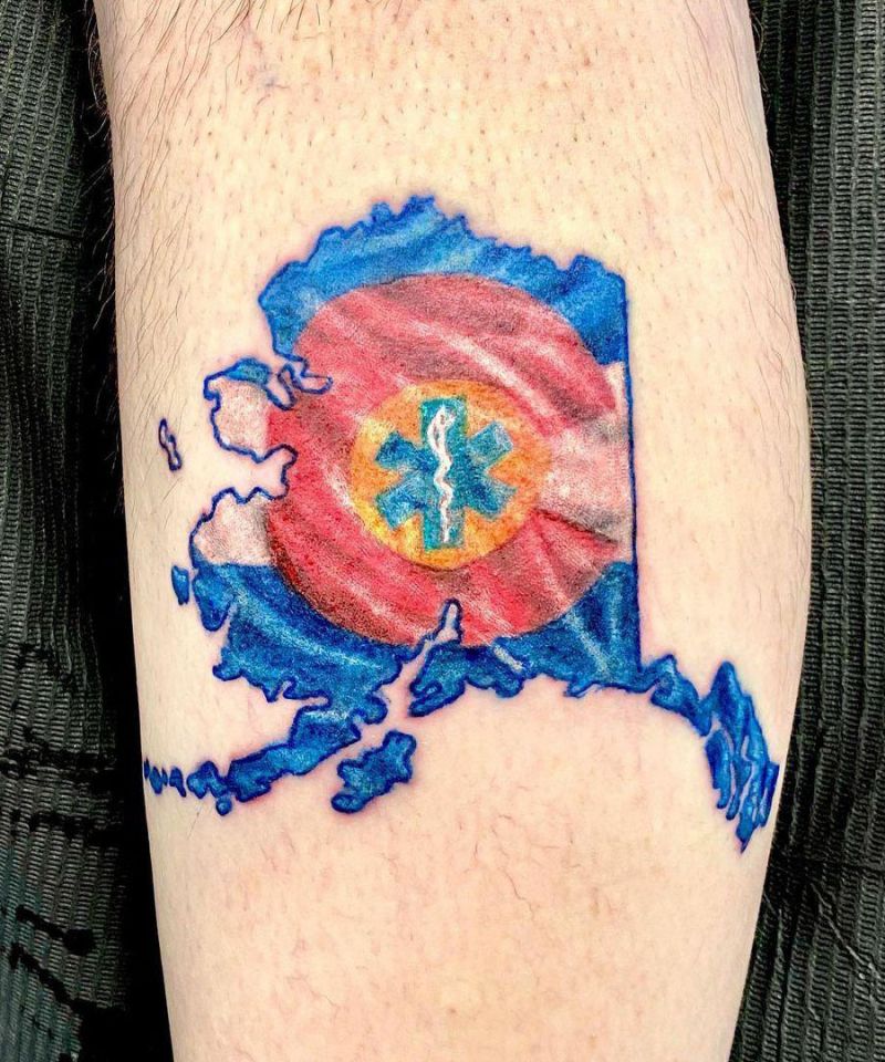 30 Pretty Colorado Flag Tattoos You Will Love