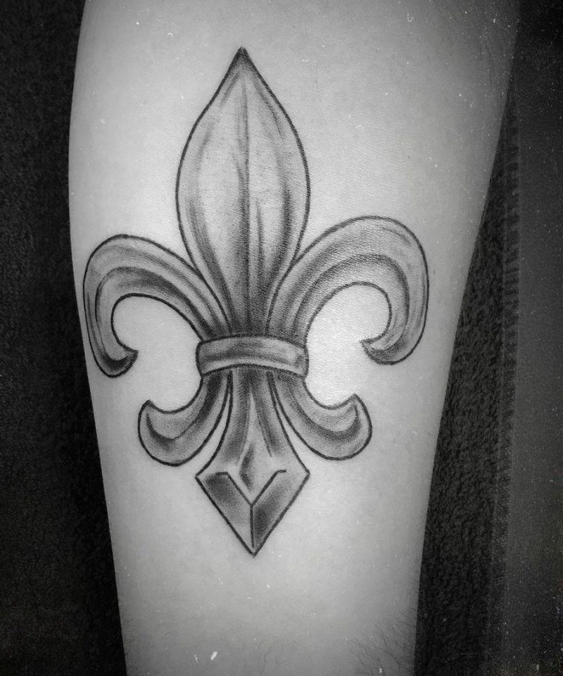 30 Pretty Fleur De Lis Tattoos You Must Love