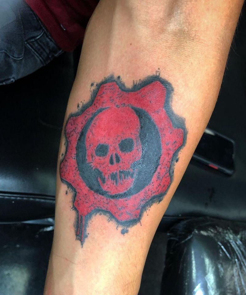 30 Unique Gears Of War Tattoos You Can Copy