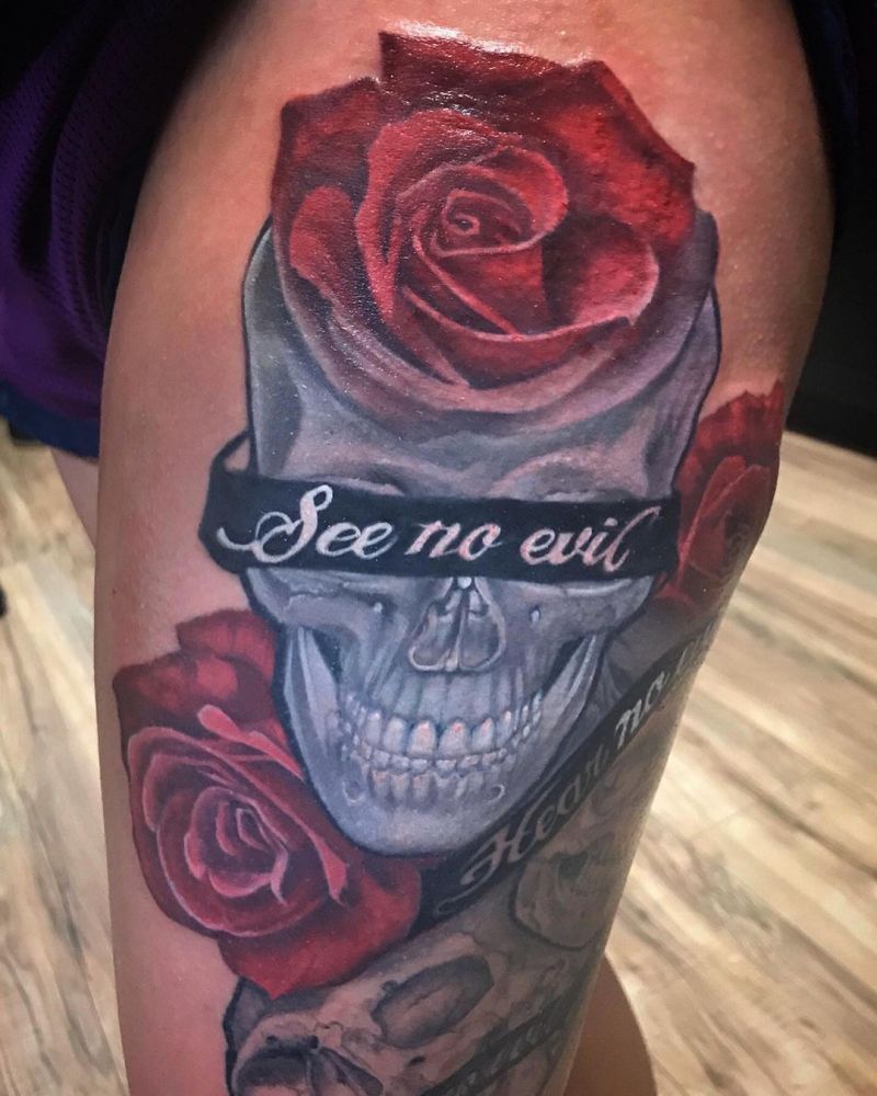 30 Unique See No Evil Tattoos You Must Love