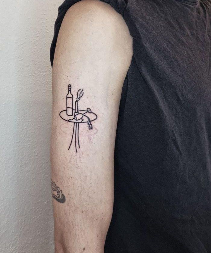 30 Unique Table Tattoos For Your Inspiration