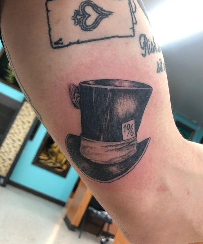 30 Unique Top Hat Tattoos You Must Try