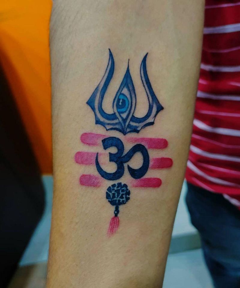 30 Unique Trishul Tattoos For Your Inspiration