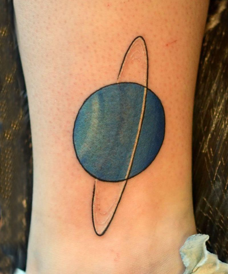 30 Pretty Uranus Tattoos You Will Love