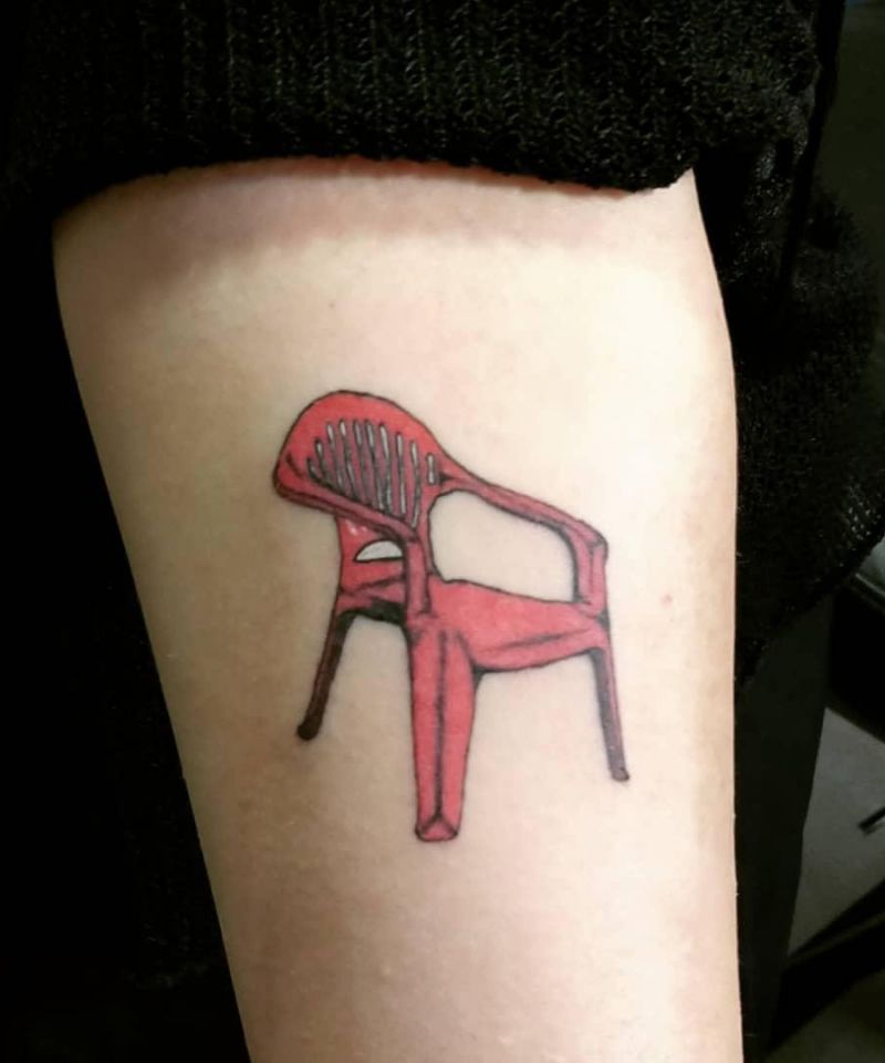 30 Unique Chair Tattoos You Must Love