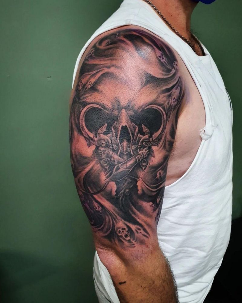 30 Unique Diablo Tattoos You Can Copy