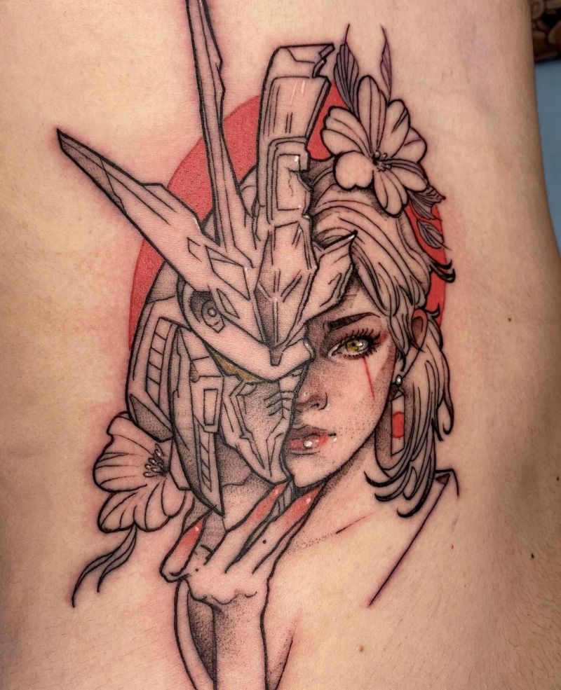 30 Exciting Gundam Tattoos for Your Inspiration