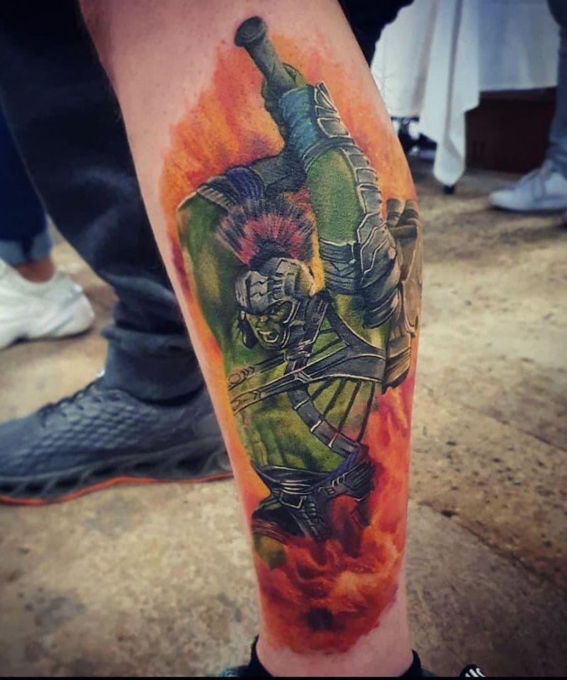 30 Unique Hulk Tattoos Give You Courage