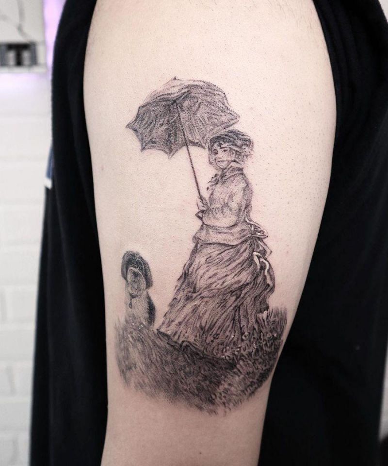 30 Pretty Monet Tattoos For Your Inspiration