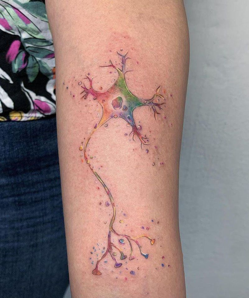 30 Unique Neuron Tattoos You Can Copy