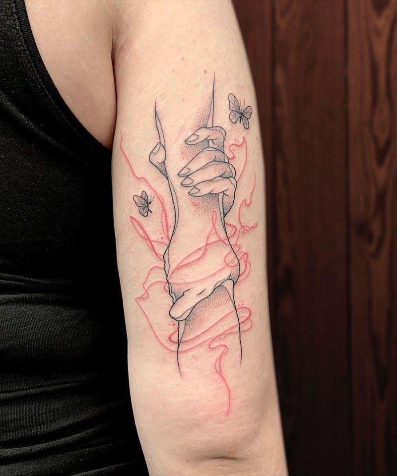 30 Pretty One Line Tattoos Make You Beautiful