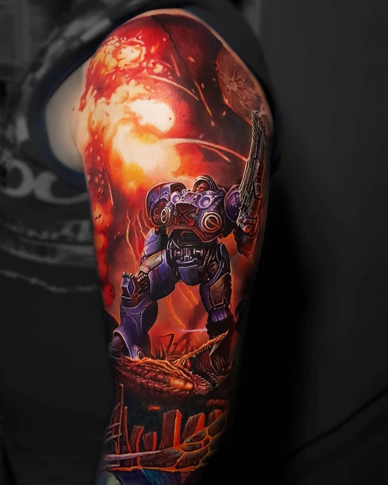 30 Unique StarCraft Tattoos You Must Love