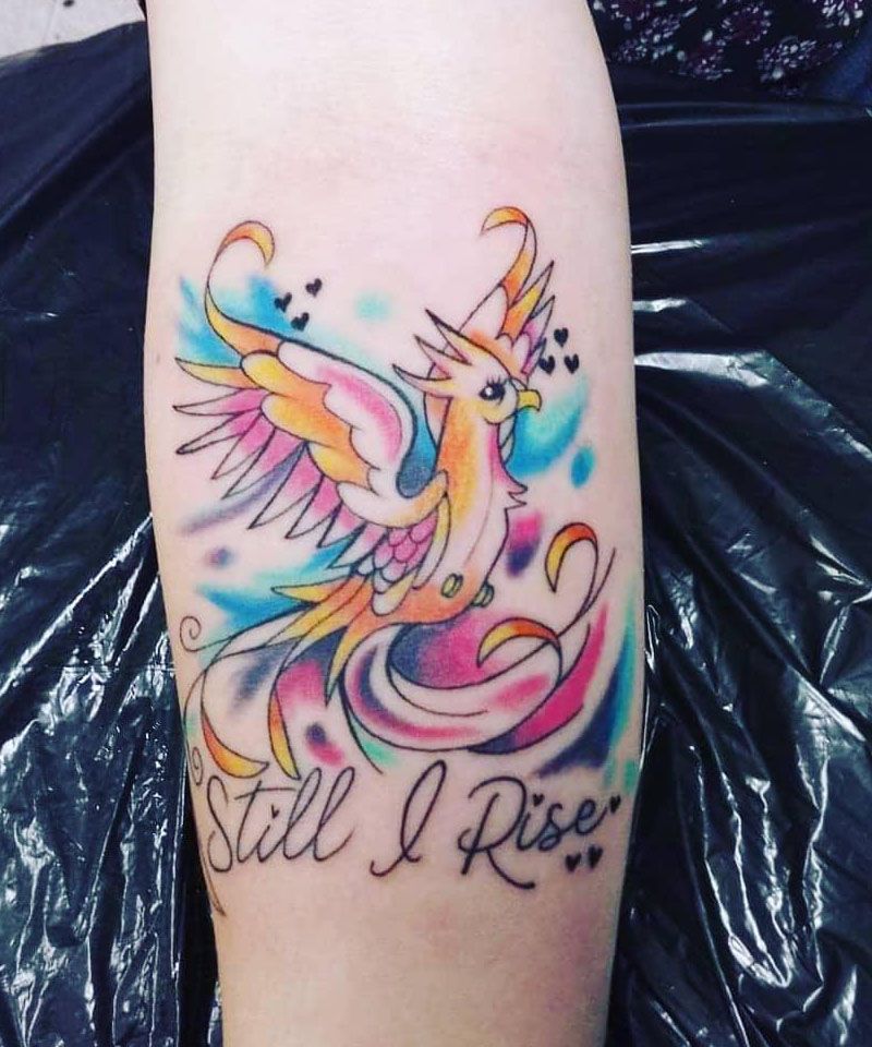 30 Pretty Still I Rise Tattoos Give You Courage