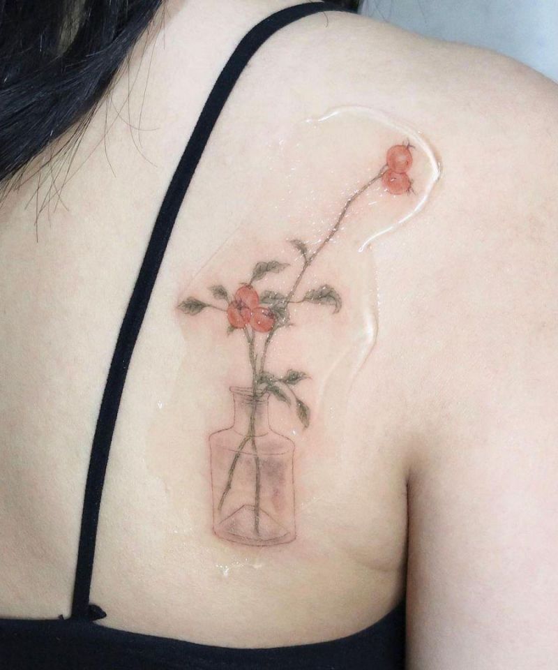 30 Pretty Tomato Tattoos to Inspire You