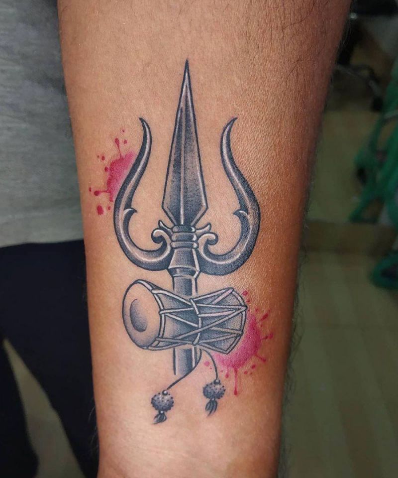 30 Unique Trishul Tattoos For Your Inspiration