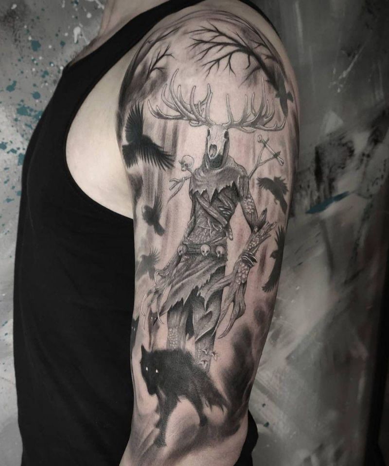 30 Unique Witcher Tattoos You Must Love