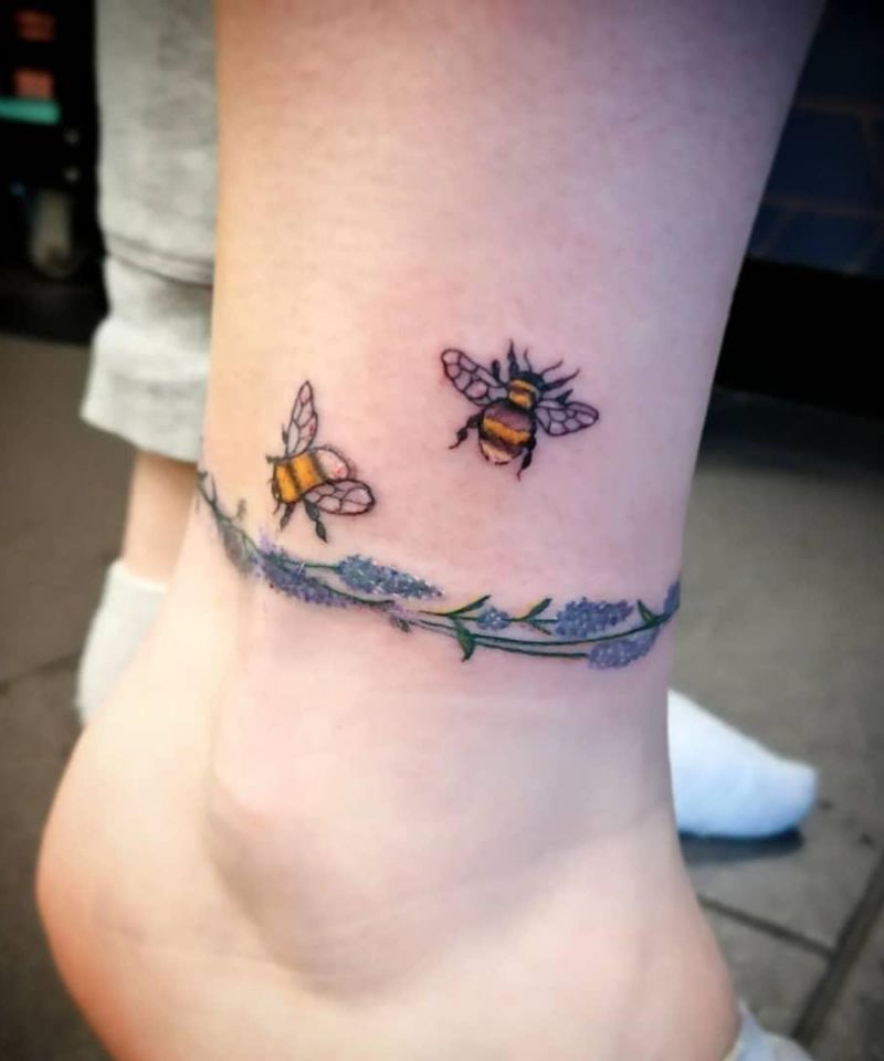 30 Pretty Ankle Tattoos You Can Copy