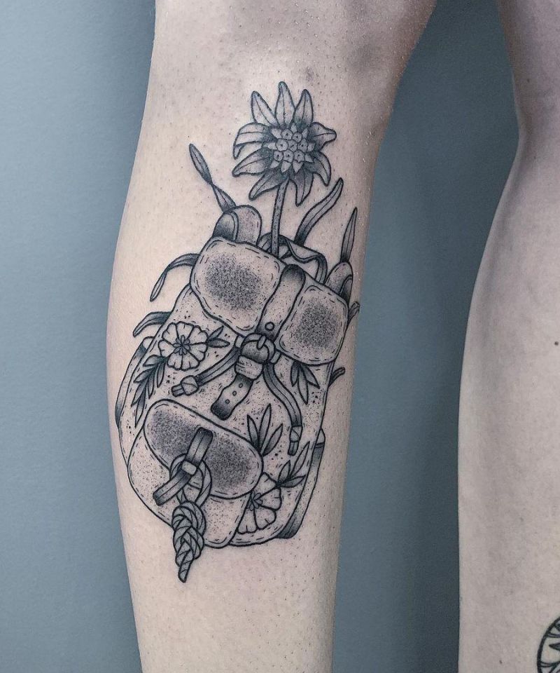 30 Unique Backpack Tattoos You Will Love