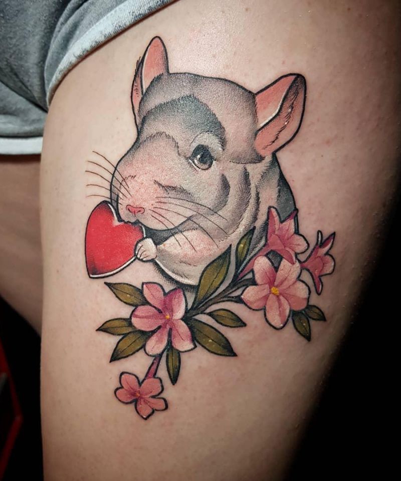 30 Cute Chinchilla Tattoos You Must Try