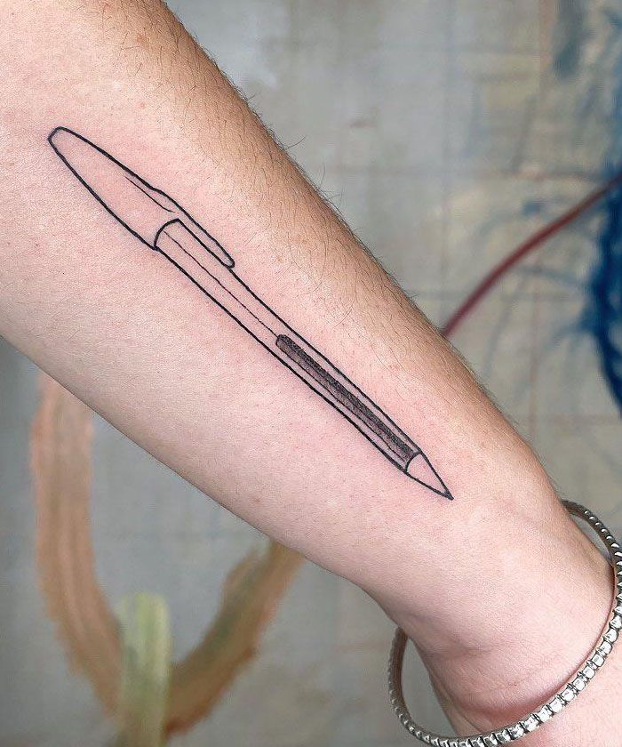 10 Unique Pen Tattoos You Can Copy
