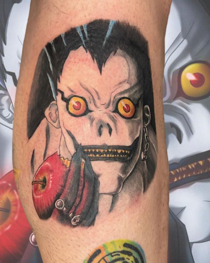 30 Unique Ryuk Tattoos to Inspire You