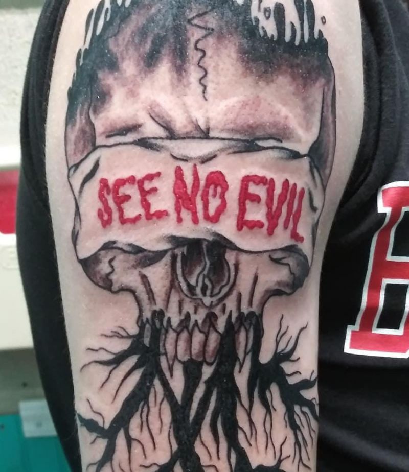 30 Unique See No Evil Tattoos You Must Love