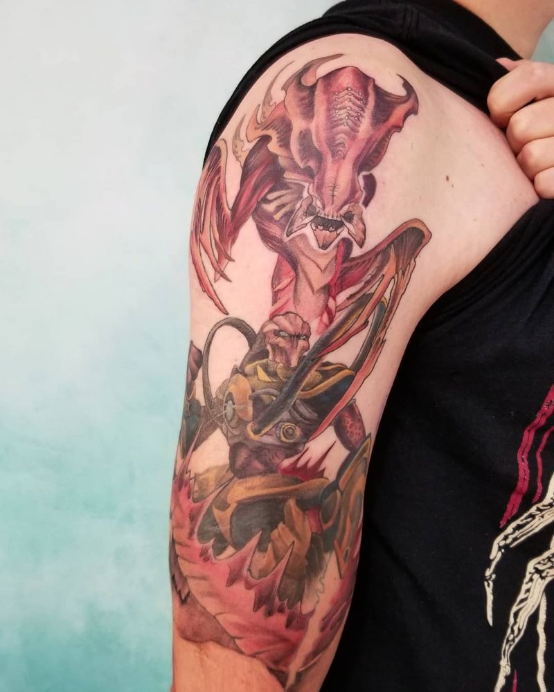 30 Unique StarCraft Tattoos You Must Love