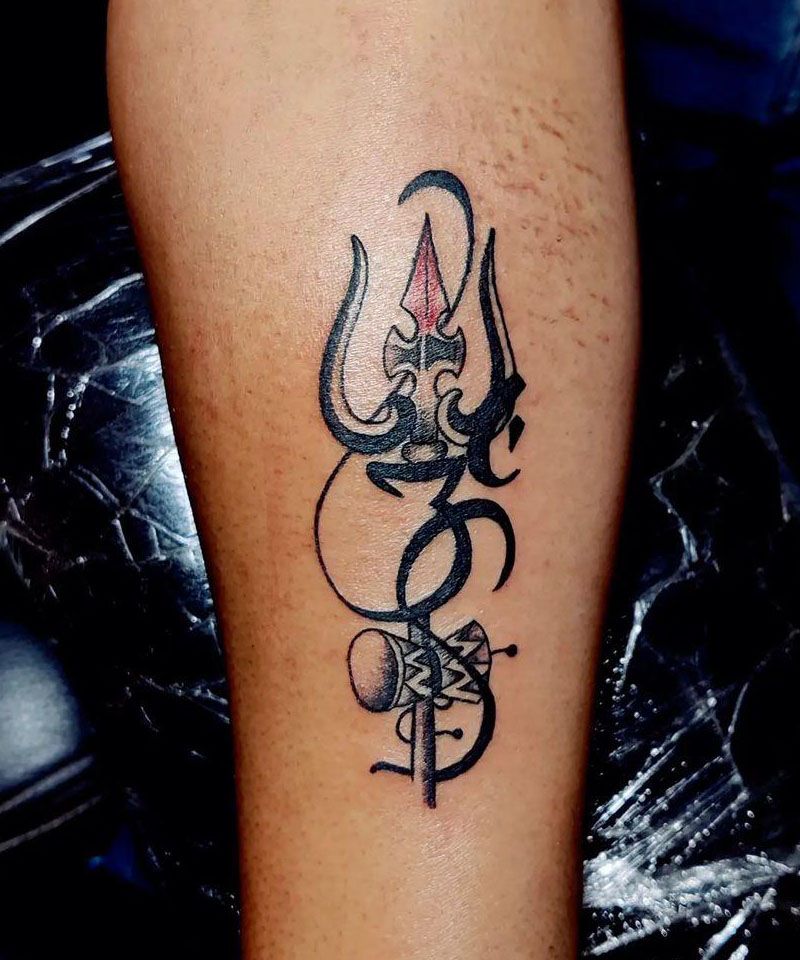 30 Unique Trishul Tattoos For Your Inspiration